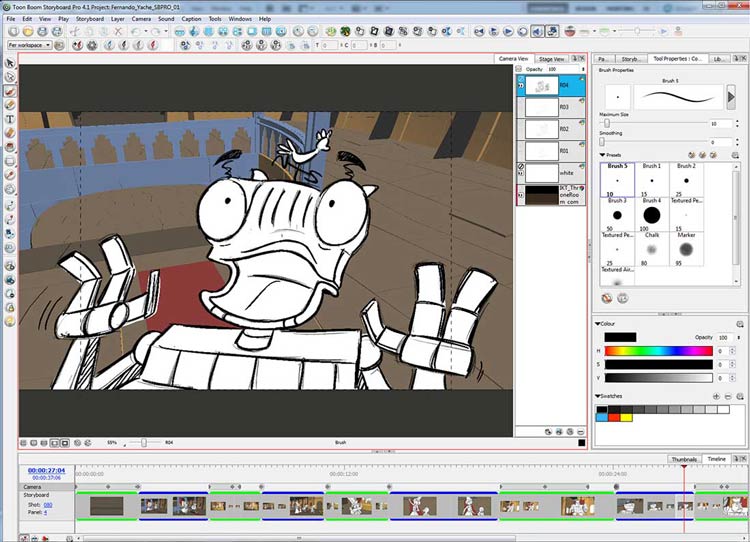 Toon Boom Storyboard圖片