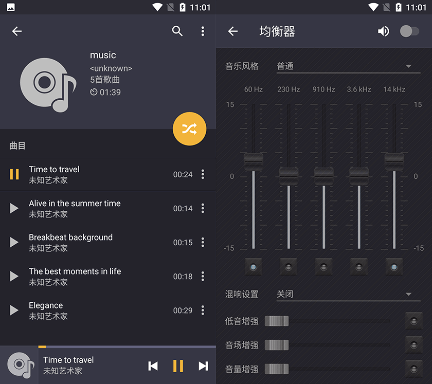 Pulsar Music Player